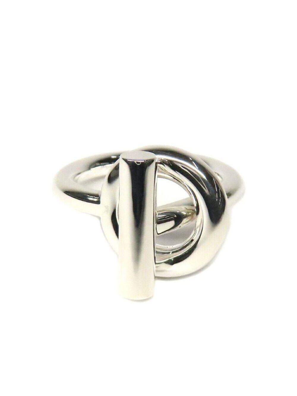 Hermes Echappee MM Ring 54 Star Silver